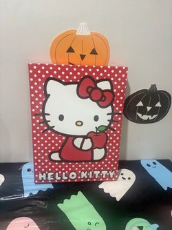 NEW Hello Kitty Canvas Wall Art
