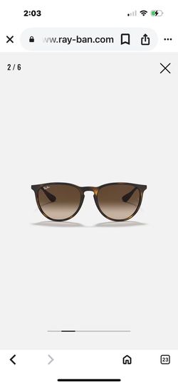Ray Ban “Erika” Women’s Sun Glasses