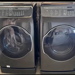 Samsung washing machine and dryer with new base