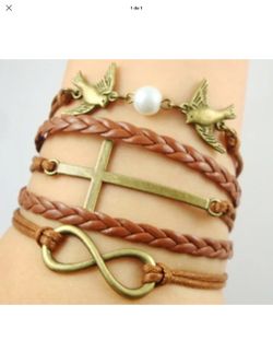 Leather bracelet