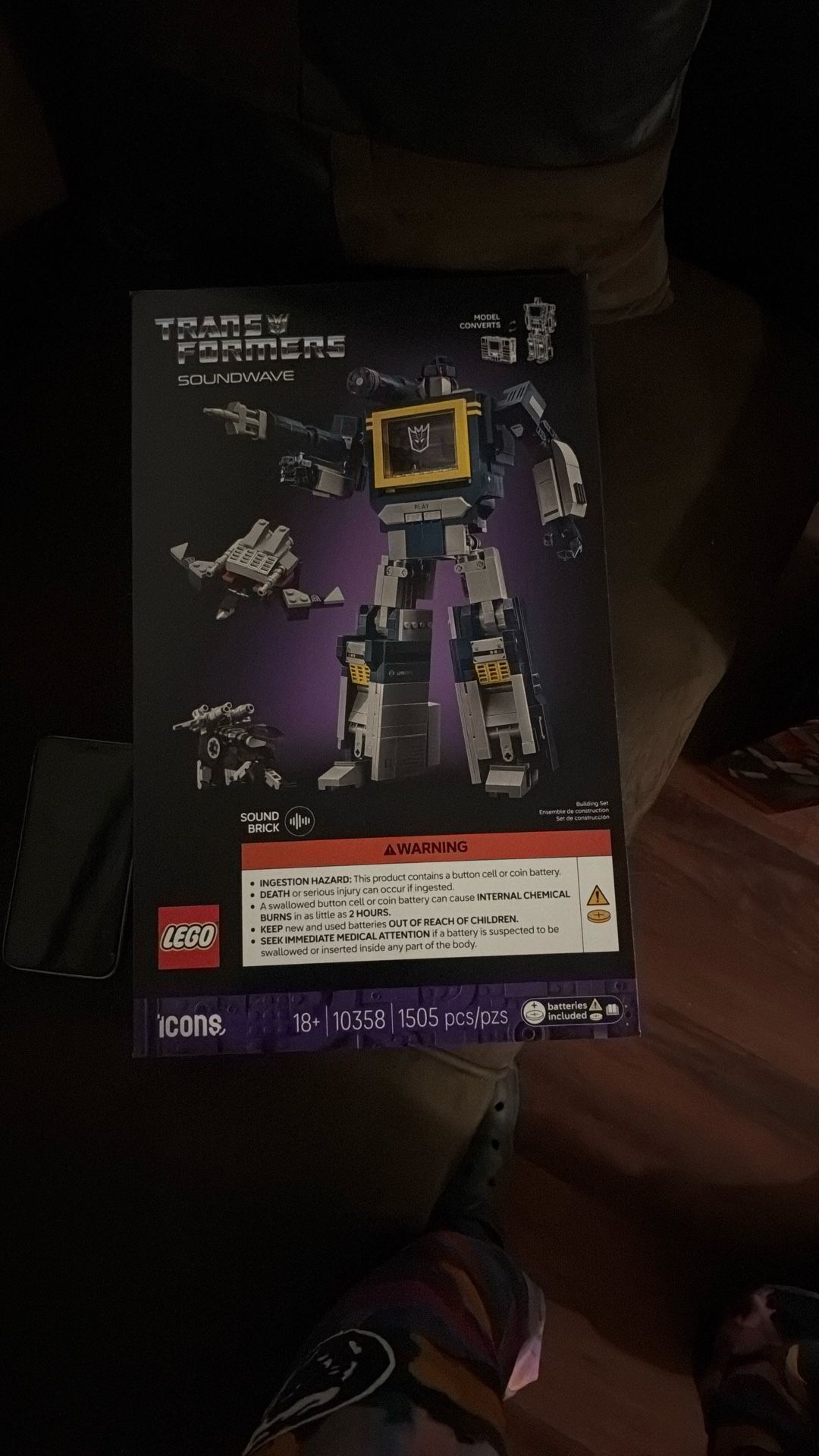 Legos Transformers ( Sound wave)