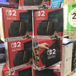 Nintendo Switch 2 Mario New Sealed No Credit Needed Pay Down Only 