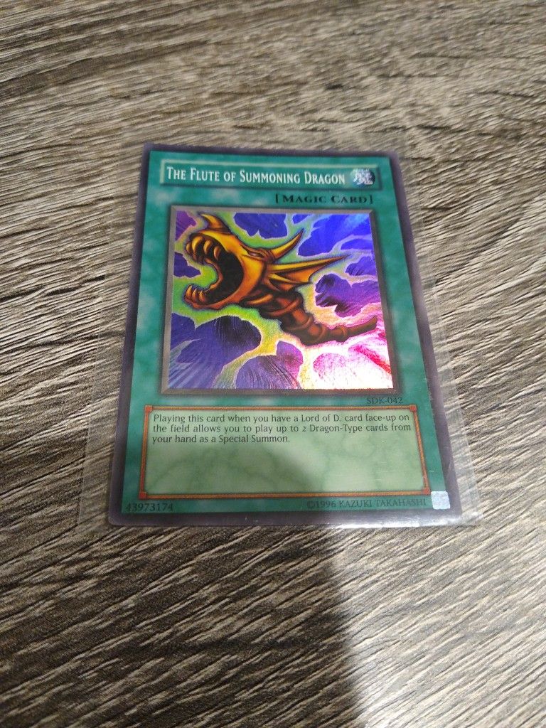 Flute Of Summoning Dragon Yu-Gi-Oh Card