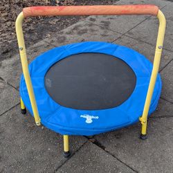 Original Toy Company Fold N Go Trampoline Mini Kids Toddlers