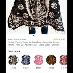 Warm Poncho Brand New $25 Or Best Offer