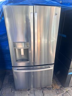 Ge French Door Fridge In Stainless Steel (counter depth)