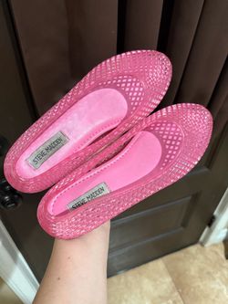 Women’s Steve Madden Gyzmo Pink Jelly Flats