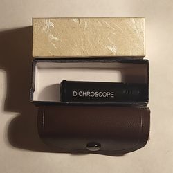 dichroscope (gem testing )