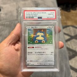 Gem 10 Snorlax Sun And moon Holo! 