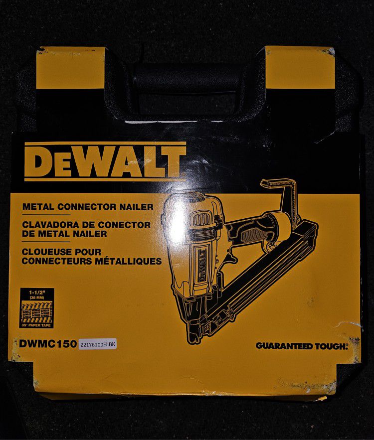 DEWALT
35-Degree Pneumatic Metal Connector Nailer