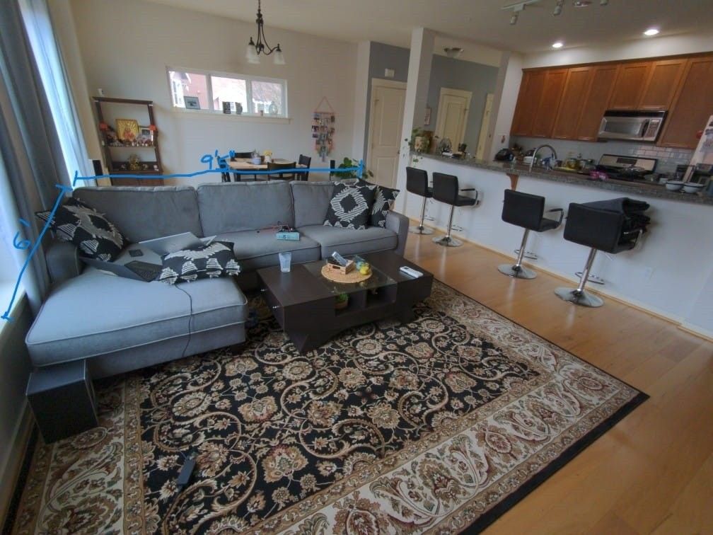 Sectional Sofa Gray