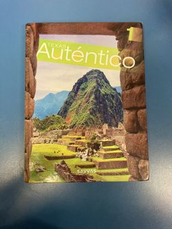 Texas Auténtico Spanish Textbook Never Written