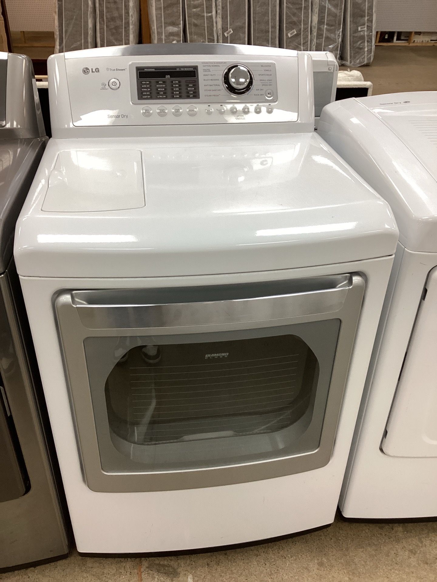 LG Front Load 7.3 cu.ft. Electric Dryer with Sensor Dry