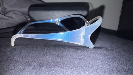 balenciaga sunglasses chrome color