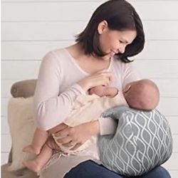 Itzy Ritzy Infant Nursing Pillow - Milk Boss Breastfeeding and Bottle Feeding Pillow and Positioner
