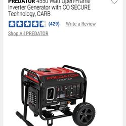 Predator Generator Inverter 