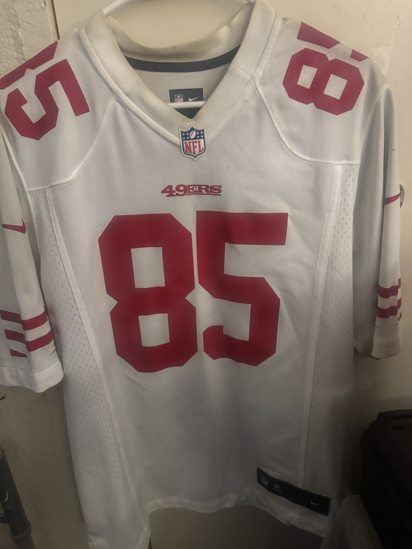 49ers Signed Jersey DAVIS#85 Men’s Medium