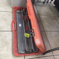Tile Cutter Rubi
