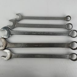 Set Of 5 Cornwell USA Tools 12 Point Combination Wrench Set - SAE Standard - Like Snap On Matco Mac - 🏪 More Tools Available!   