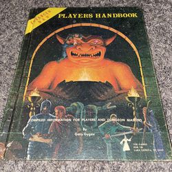 Vintage Advanced Dungeons & Dragons Players Handbook