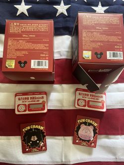 Heart Mickey, Crazy, Fun Crash, Miniso