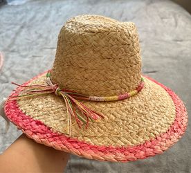 Pink women straw hat new for women