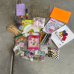 Free Arts And Crafts Supplies. A Lot Of It Is New.  