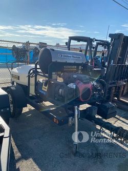 KARCHER Pressure Washer 3500PSI on Trailer