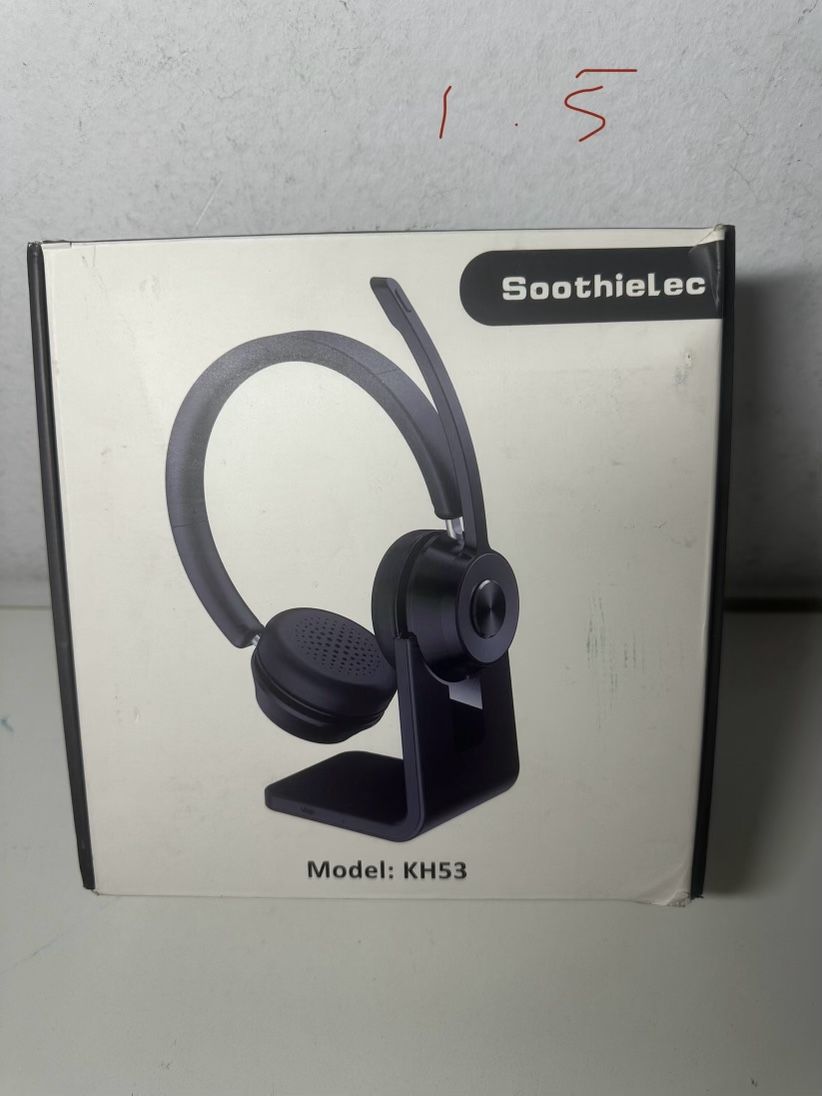 Soothielec Bluetooth Wireless Headset V5.1 Model KH53 Noise Canceling