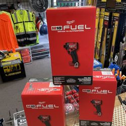 Milwaukee M18 FUEL 18V Lithium-Ion Brushless Cordless 1/4 in. Hex Impact Driver (Tool-Only) $139 EACH.