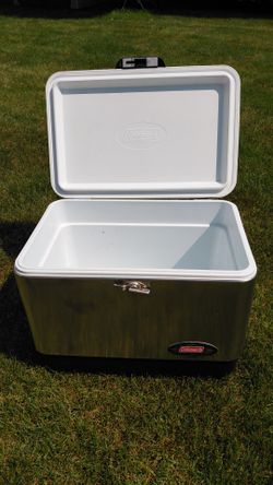 Coleman stainless steel cooler