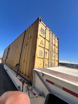 40ft Used High Cube Container- $2700 Included Delivery