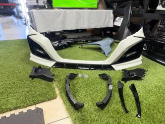 YOFER Front Bumper Surround Molding Cover Trim White For Honda Accord 10th 18-22