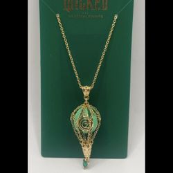 Universal Studios Wicked Emerald City Balloon Necklace