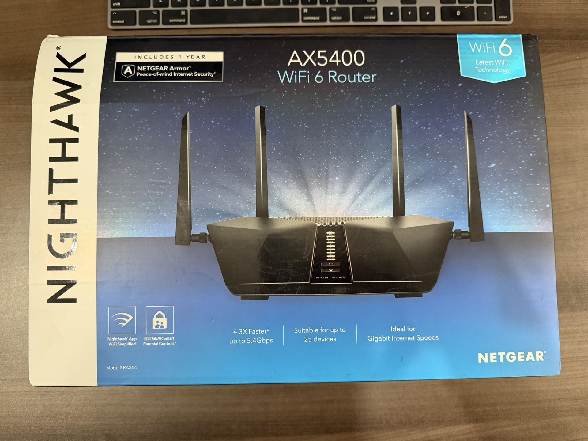 Nighthawk AX5400 WiFi 6 Router