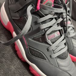 Jordan new pink and grey