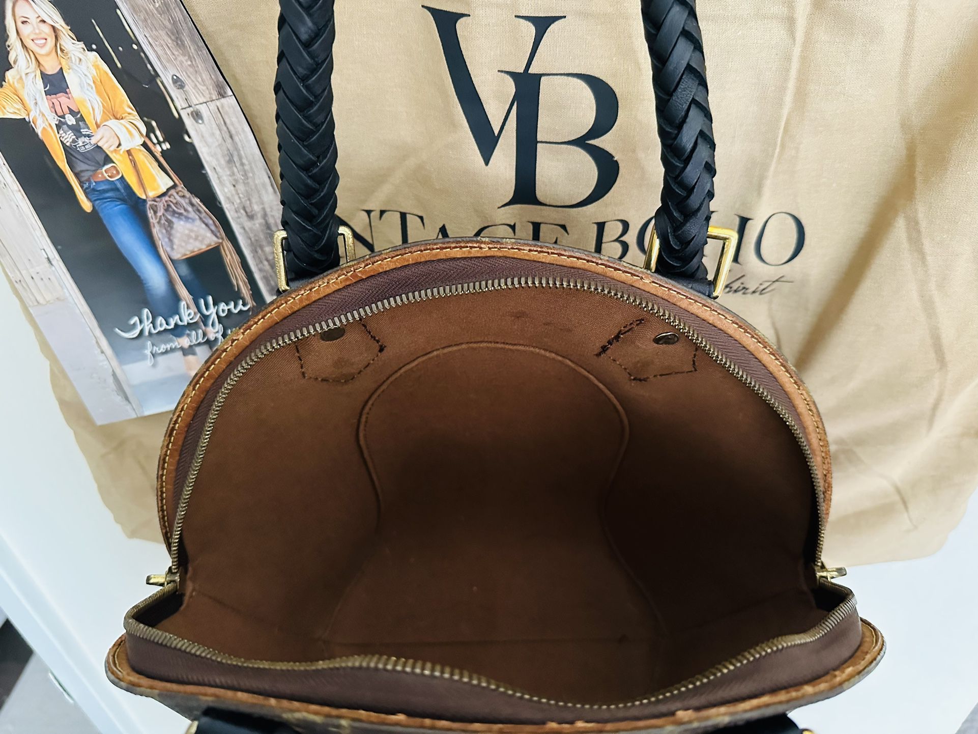 Authentic Louis Vuitton, vintage BoHo bag **Perfect For Stagecoach