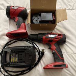 Need A Drill, Check Out This Skil. 18V Battery Powered Drill/Driver And Flashlight