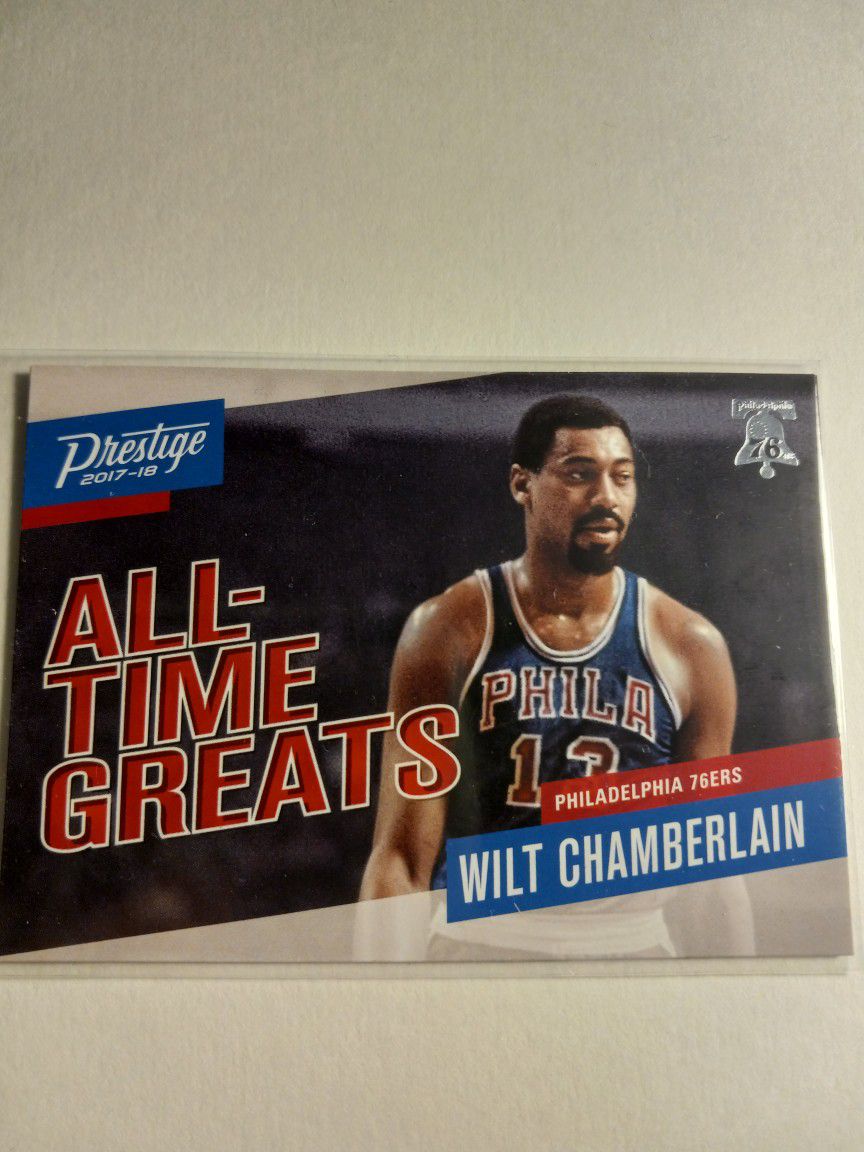 Wilt Chamberlain All-time Greats Basketball Card