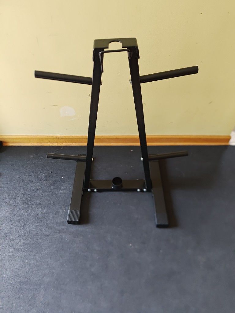 Standard And Olympic Weight Plate Tree