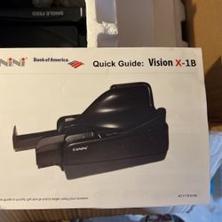 Panini X 1b Check Scanner