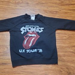 Black Kids Rolling Stones Sweatshirt 6/9 Months