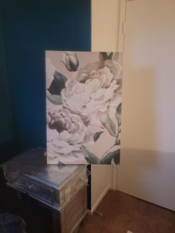 Flower Canvas, Brand New, Never Used...