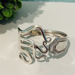 Silverware Art Bracelet 