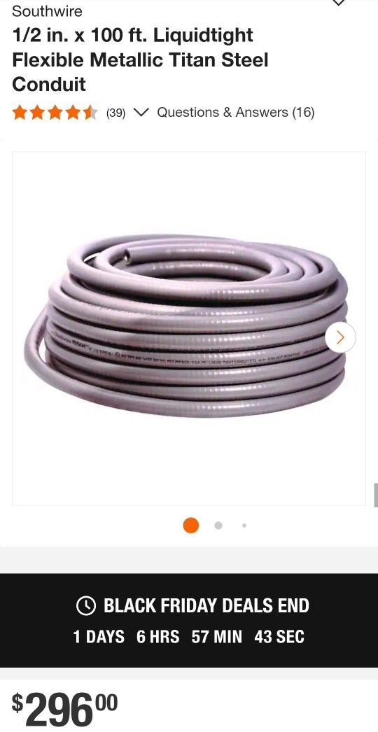 Flexible Steel Conduit 