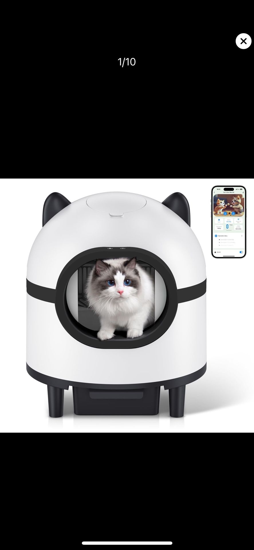 Self Cleaning Cat Liter Box