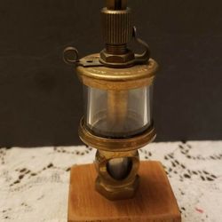 Vintage Lunkenheimer Sentinel Brass Hit Miss Oiler - No. 0