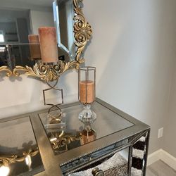 2 Piece Candle Holder (candle Including)