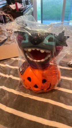 Disneyland Disney store light up Halloween Pumpkin