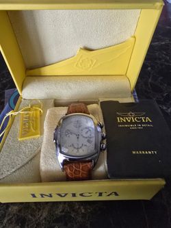 Invicta Chronograph Swiss Made watch with Box